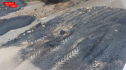 PATLAK ONARILDI, ÇUKUR ASFALTLANDI