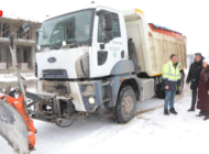 EDİRNE BELEDİYESİ KARLA MÜCADELEYİ SÜRDÜRÜYOR