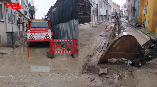 KALEİÇİ’NDE ALTYAPI ÇALIŞMALARINDA SONA DOĞRU