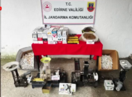 EDİRNE’DE KAÇAK TÜTÜN OPERASYONU