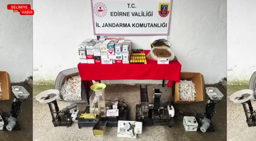 EDİRNE’DE KAÇAK TÜTÜN OPERASYONU