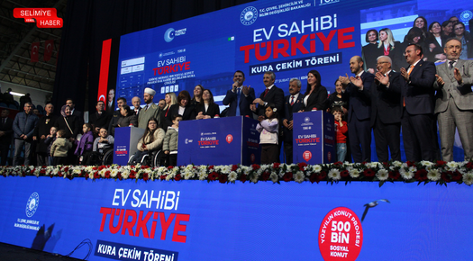 BAKAN KURUM EDİRNE’DE TOKİ KURASINA KATILDI