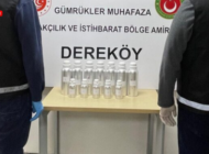 DEREKÖY SINIR KAPISI’NDA 10 KİLOGRAM ESRAR ELE GEÇİRİLDİ