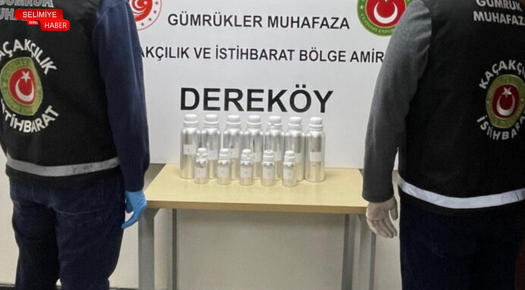 DEREKÖY SINIR KAPISI’NDA 10 KİLOGRAM ESRAR ELE GEÇİRİLDİ