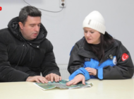 FİLİZ GENCAN SAHAYA İNEREK ÇALIŞMALARI YERİNDE İNCELEDİ