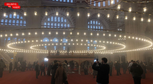 TARİHİ SELİMİYE CAMİİ İBADETE AÇILDI