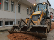 KALEİÇİ BÖLGESİNDE ALTYAPI ÇALIŞMALARI ARALIKSIZ SÜRÜYOR