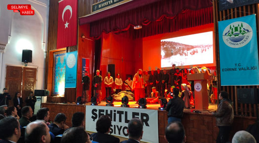 EDİRNE HALK EĞİTİMDE BALKAN ŞEHİTLERİ ANILDI