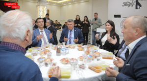 GENCAN, SANAYİ ESNAFIYLA İFTARDA BULUŞTU