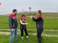 İPSALA’DA HUBUBAT TARLALARINDA KONTROLLER DEVAM EDİYOR