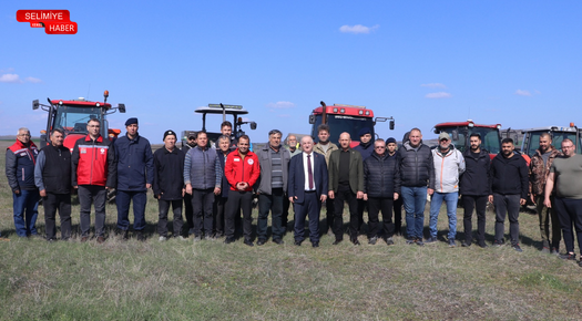 UZGAÇ KÖYÜ’NDE 350 DEKARLIK MERADA ISLAH ÇALIŞMASI