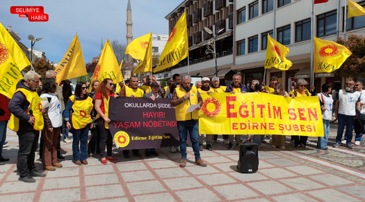 EĞİTİM SEN’DEN OKUL SALDIRILARINA TEPKİ VE NÖBET