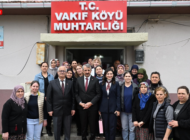 VALİ SEZER VAKIF KÖYÜNDE KADINLARLA BULUŞTU