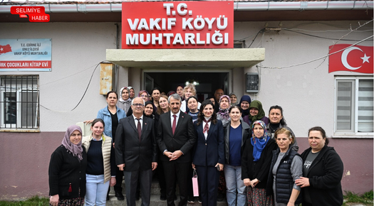 VALİ SEZER VAKIF KÖYÜNDE KADINLARLA BULUŞTU