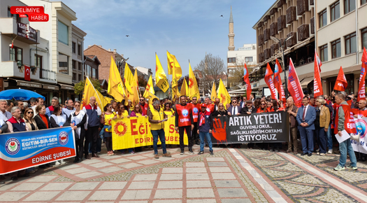 EDİRNE’DE EĞİTİMDE ŞİDDETE KARŞI ORTAK ÇAĞRI