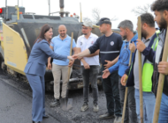 HILLY HOTEL KAVŞAĞI’NDA ASFALT ÇALIŞMALARI İNCELENDİ