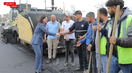 HILLY HOTEL KAVŞAĞI’NDA ASFALT ÇALIŞMALARI İNCELENDİ