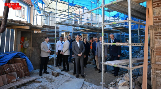 VALİ YUNUS SEZER ÇOKALCA CAMİİ’NDE İNCELEME YAPTI