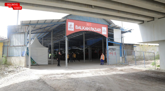 BALKAN PAZARI 24 NİSAN’DA HİZMETE GİRİYOR