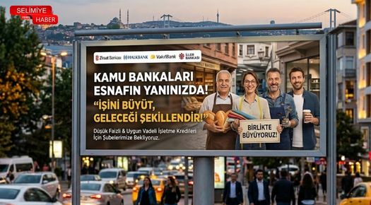 KAMU BANKALARINDAM KOBİ VE ESNAFA CAN SUYU