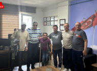 A SPOR EKİBİNDEN GAZETEMİZE ZİYARET