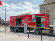 SİMÜLASYON TIR’I EDİRNELİLERLE BULUŞUYOR