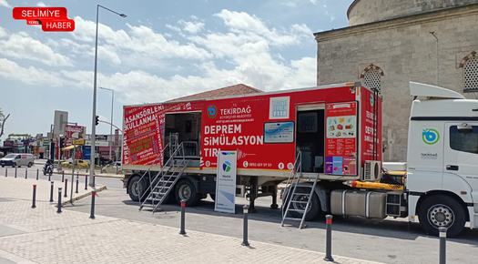 SİMÜLASYON TIR’I EDİRNELİLERLE BULUŞUYOR