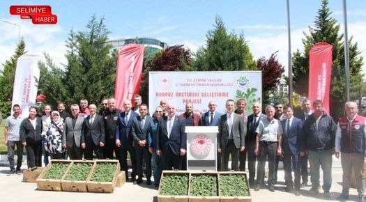KARPUZ FİDESİ TESLİM TÖRENİ GERÇEKLEŞTİRİLDİ