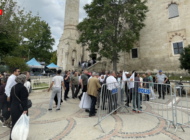 SELİMİYE CAMİİ’NDE ERDOĞAN HAREKETLİLİĞİ