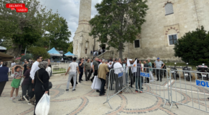 SELİMİYE CAMİİ’NDE ERDOĞAN HAREKETLİLİĞİ