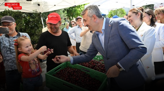ENEZ’DE COĞRAFİ İŞARETLİ ÇERİBAŞI KİRAZI İÇİN HASAT HEYECANI