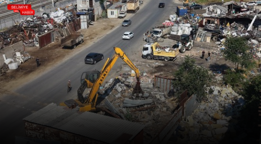 KENT MERKEZİNDEKİ HURDACILARIN TAŞINMA SÜRECİ HIZLANDIRILDI