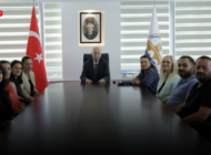 REKTÖR HATİPLER, KUZEY MAKEDONYA’DA GÖREV ALAN AKADEMİSYENLERLE BULUŞTU