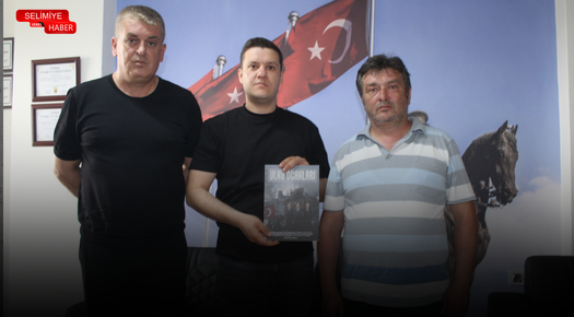 ÜLKÜ OCAKLARI BAŞKANI CİHAN ÇETİN’DEN SELİMİYE HABER GAZETESİ’NE ZİYARET