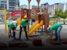 PARK VE BAHÇELER EKİPLERİ KENT GENELİNDE ÇALIŞMALARINI SÜRDÜRÜYOR