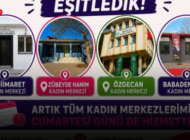 EDİRNE BELEDİYESİ’NDEN KADIN MERKEZLERİNDE CUMARTESİ HİZMETİ