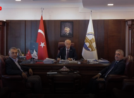 TÜRKİYE-AZERBAYCAN DERNEKLERİ FEDERASYONUNDAN REKTÖR HATİPLER’E ZİYARET