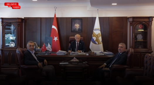 TÜRKİYE-AZERBAYCAN DERNEKLERİ FEDERASYONUNDAN REKTÖR HATİPLER’E ZİYARET
