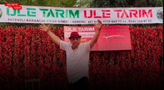 ULE TARIM’IN BİBERLERİ LEZZETİYLE FARK YARATIYOR