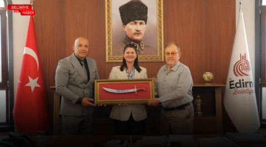BAŞCAZGIRLAR EMİN GER VE ŞÜKRÜ KAYABAŞ’TAN BELEDİYEYE ZİYARET