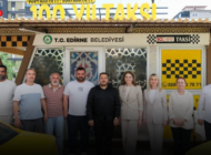 BELGİN İBA, 100. YIL TAKSİ DURAĞI ESNAFINI ZİYARET ETTİ