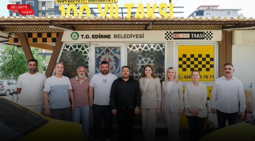 BELGİN İBA, 100. YIL TAKSİ DURAĞI ESNAFINI ZİYARET ETTİ