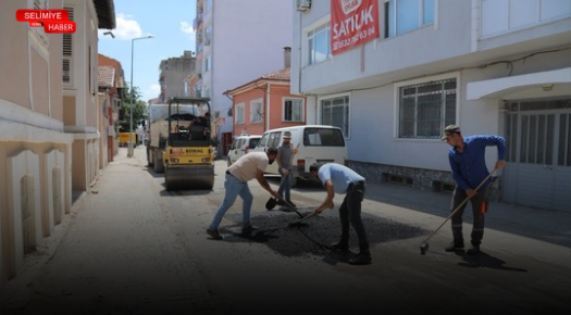 EDİRNE’DE ÜSTYAPI ÇALIŞMALARI FARKLI NOKTALARDA SÜRÜYOR