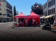 SARAÇLAR CADDESİ’NDE KAN BAĞIŞI KAMPANYASI BAŞLADI