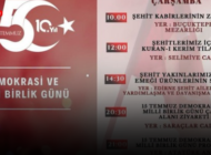EDİRNE’DE 15 TEMMUZ ANMA PROGRAMINA DAVET