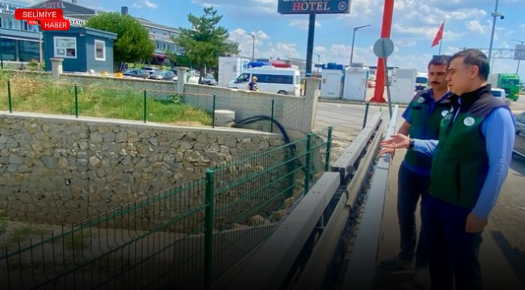 KAPIKULE GÜMRÜK SAHASI’NDA TAŞKIN KORUMA ÇALIŞMALARI İNCELENDİ