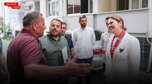 BELGİN İBA ABDURRAHMAN MAHALLESİ’NDE VATANDAŞLARLA BULUŞTU