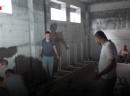 TAYAKADIN KÖYÜ’NDE CAMİ İNŞAATI HIZLA YÜKSELİYOR