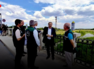 ESKİ BAKAN VEYSEL EROĞLU KANAL EDİRNE’DE İNCELEMELERDE BULUNDU