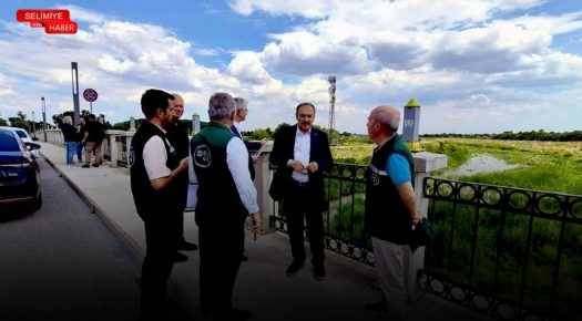 ESKİ BAKAN VEYSEL EROĞLU KANAL EDİRNE’DE İNCELEMELERDE BULUNDU